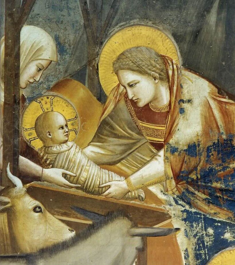 giotto-di-bondone-no.-17-scenes-from-the-life-of-christ-1.-nativity-birth-of-jesus-detail