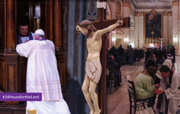 Pope Francis, Penance and Reconciliation during 24 Hours for the Lord