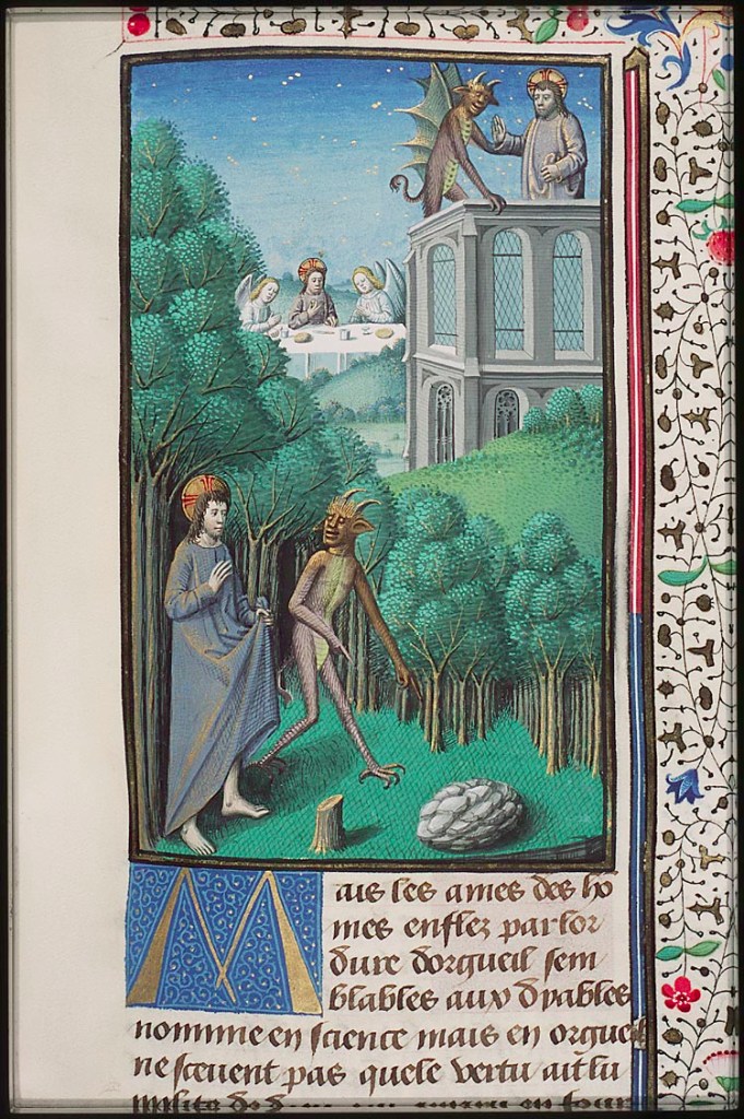 Temptation in the Desert Maitre Francois