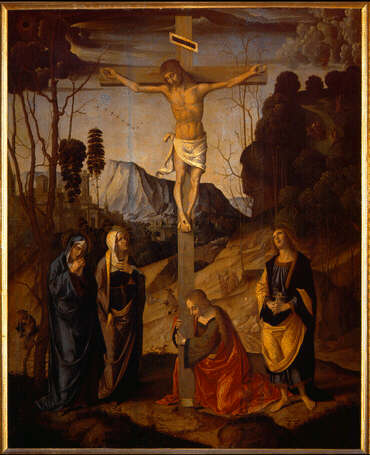 Marco_Palmezzano,_Crucifixion Uffizi