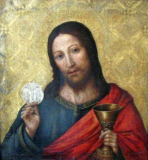 Christ With The Host Paolo de San Leocadio