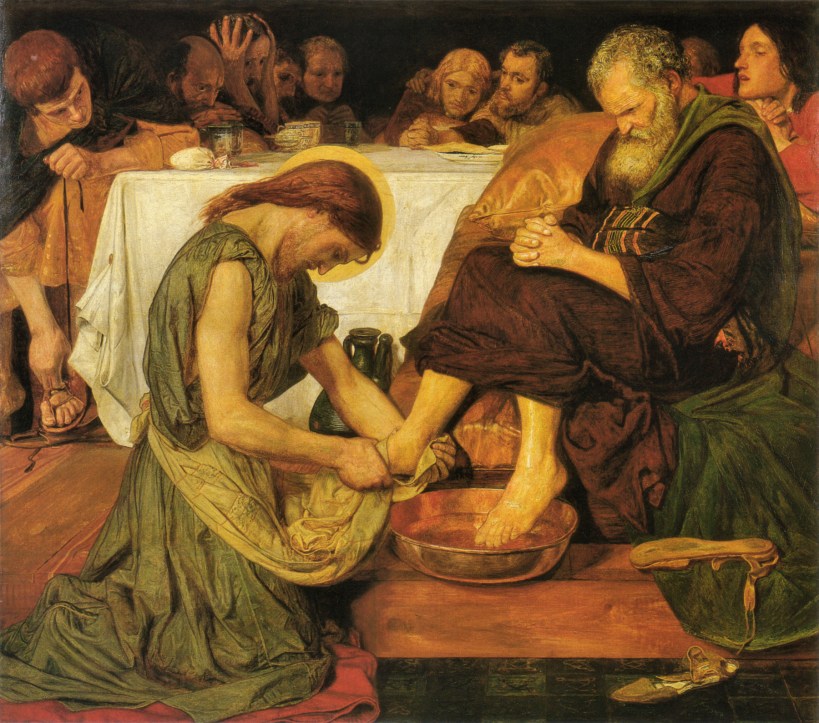 Jesus_washing_Peter's_feet-Ford Madox Brown