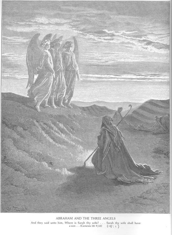Abraham-and-the-three-angels-Dore-600x820