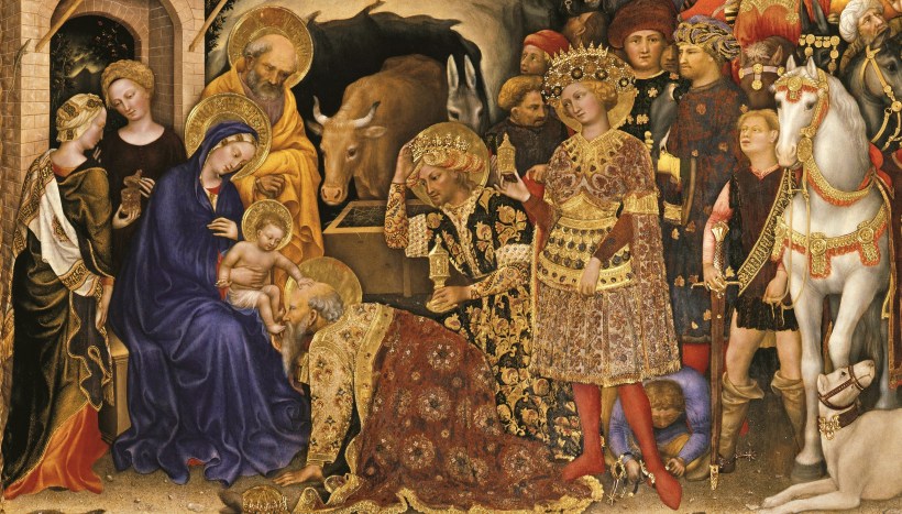 gentile-da-fabriano-adoration-of-the-magi-detail