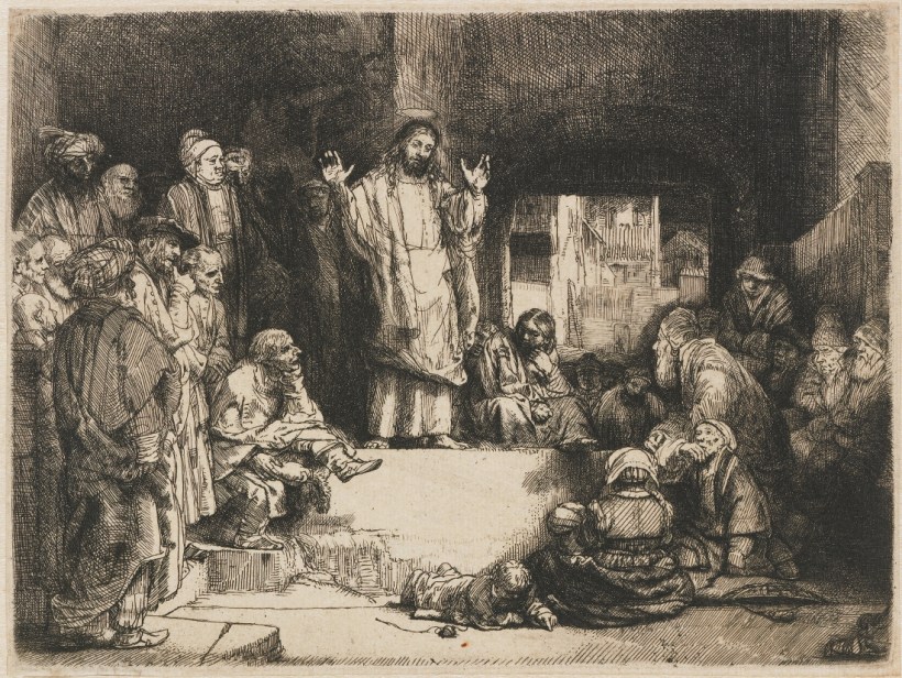 jesus-preaching-rembrandt