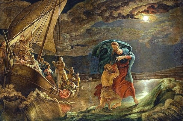 Peter Walks on Water Philipp Otto Runge